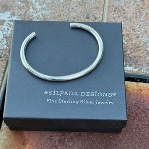 Vintage Silpada Sterling Silver Cuff Bracelet